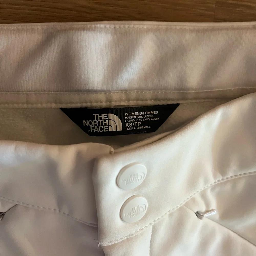The North Face White Women's Ski/Snow Pants - Picture 2 of 3